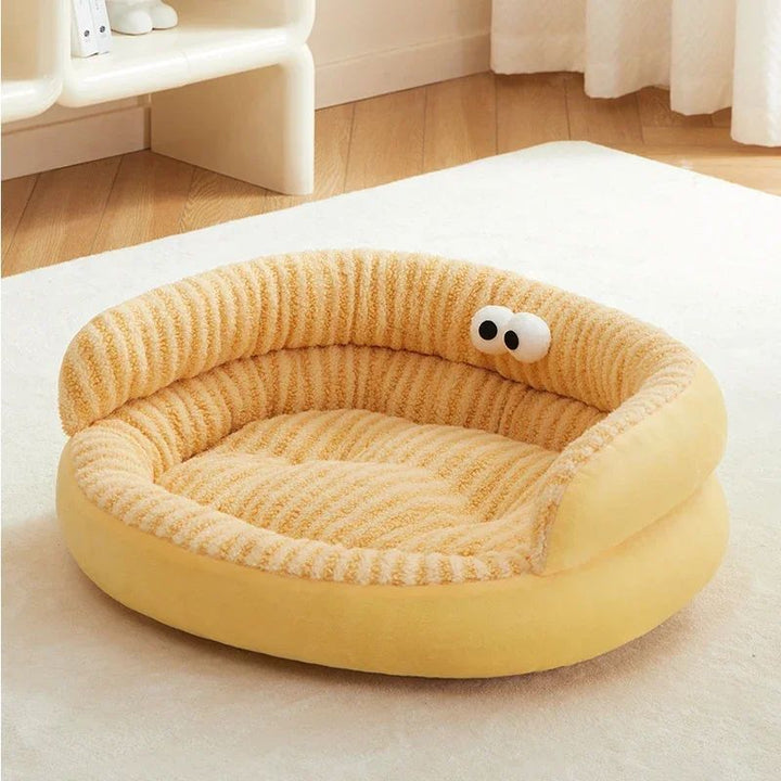 Modern Plush Washable Pet Sleeping Bed