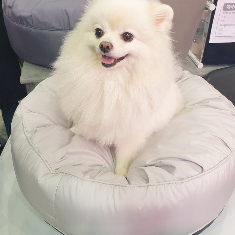 Large Waterproof Removable Washable Round Pet Bed