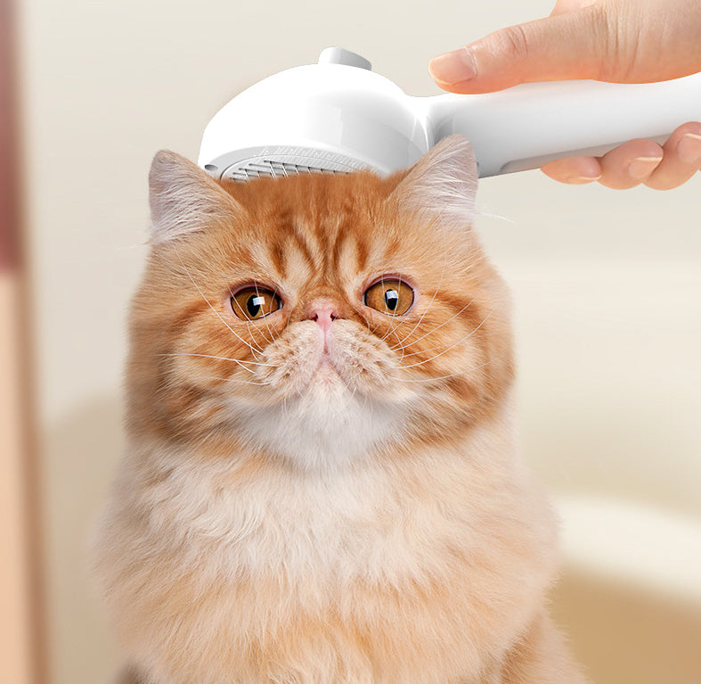 Self-Cleaning Dematting Pet Comb for Dogs