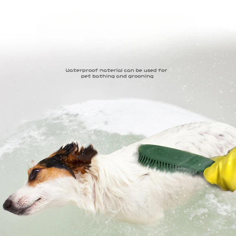 Pet Hair Remover and Grooming Brush for Dogs and Cats