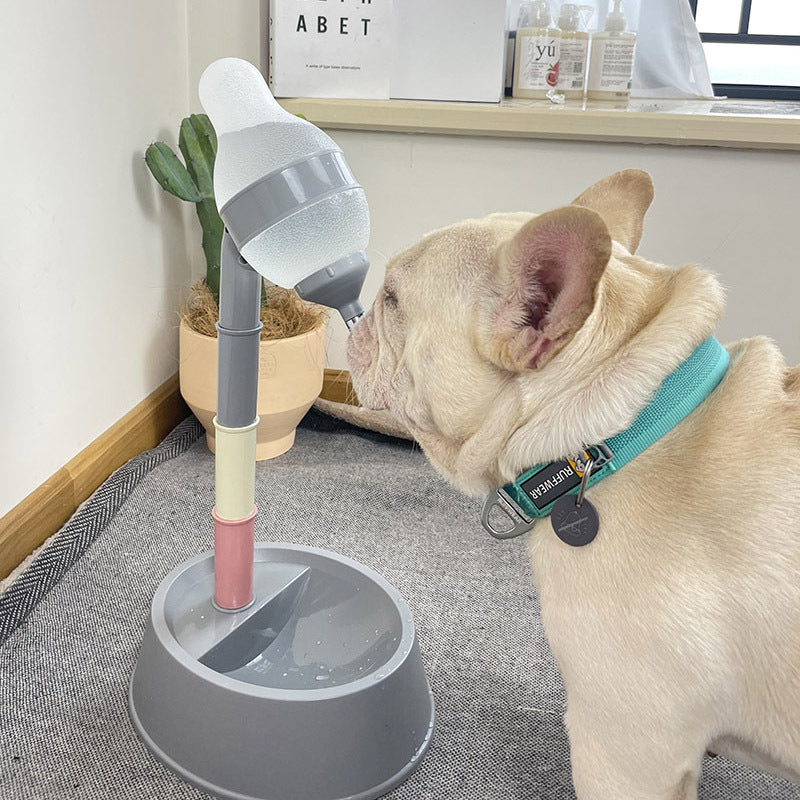 Automatic Adjustable Height Pet Water Dispenser for Cats and Dogs
