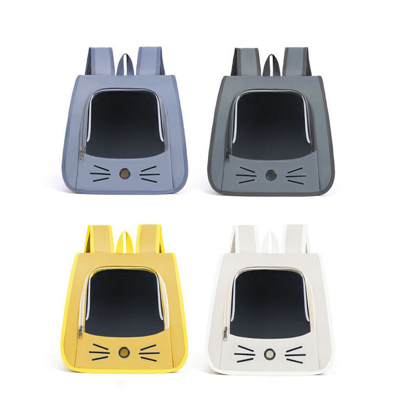 Breathable Pet Carrier Backpack for Cats and Small Dogs