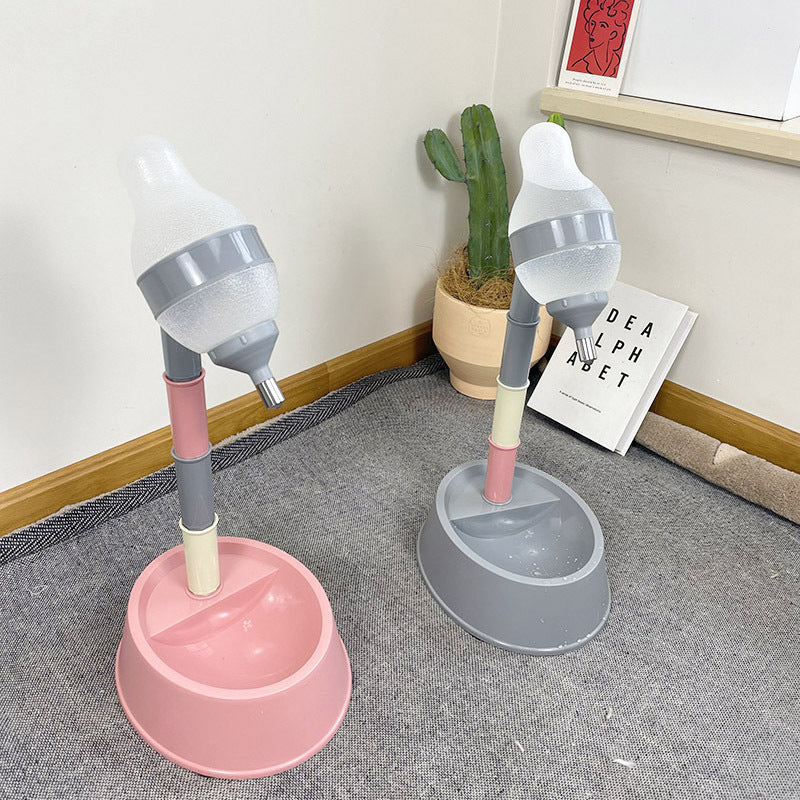 Automatic Adjustable Height Pet Water Dispenser for Cats and Dogs