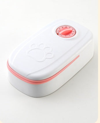 Automatic Smart Pet Feeder with Stainless Steel Bowl