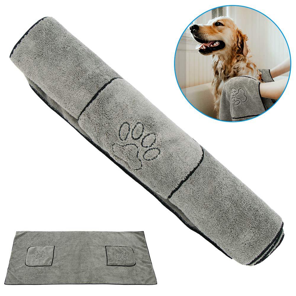 Super Absorbent Large Pet Bath Towel for Dogs