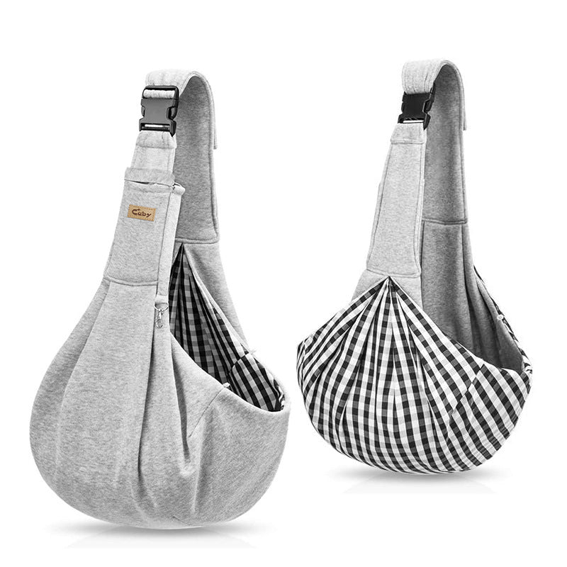 Breathable Pet Travel Sling Carrier for Dogs and Cats