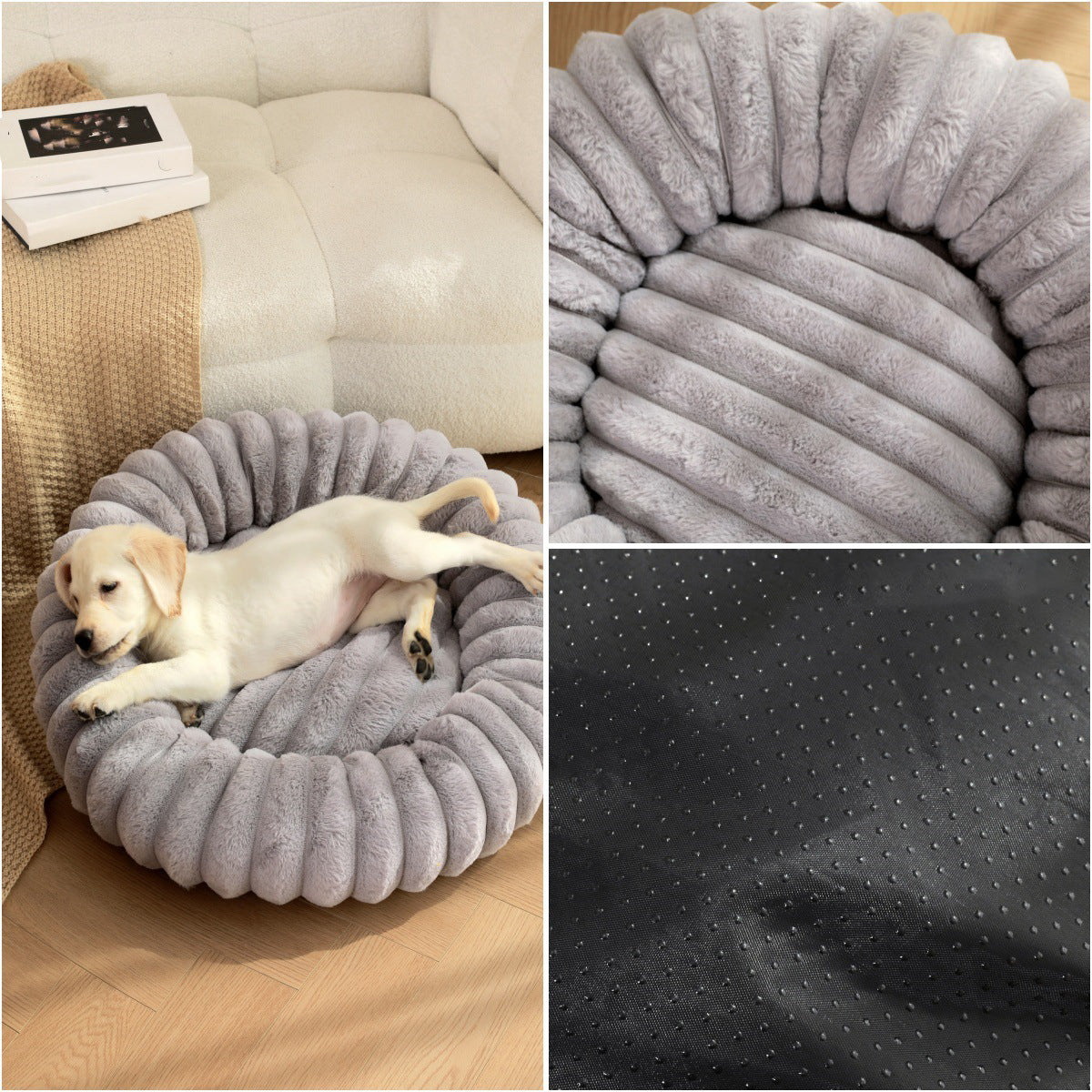 High-Weight Plush Pet Nest for Cats and Dogs