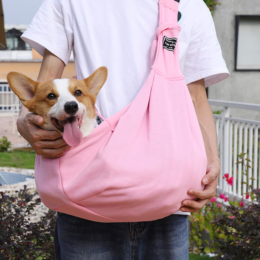 Comfortable Cotton Pet Carrier Bag for Dogs and Cats