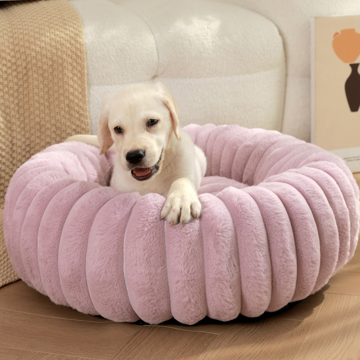 High-Weight Plush Pet Nest for Cats and Dogs