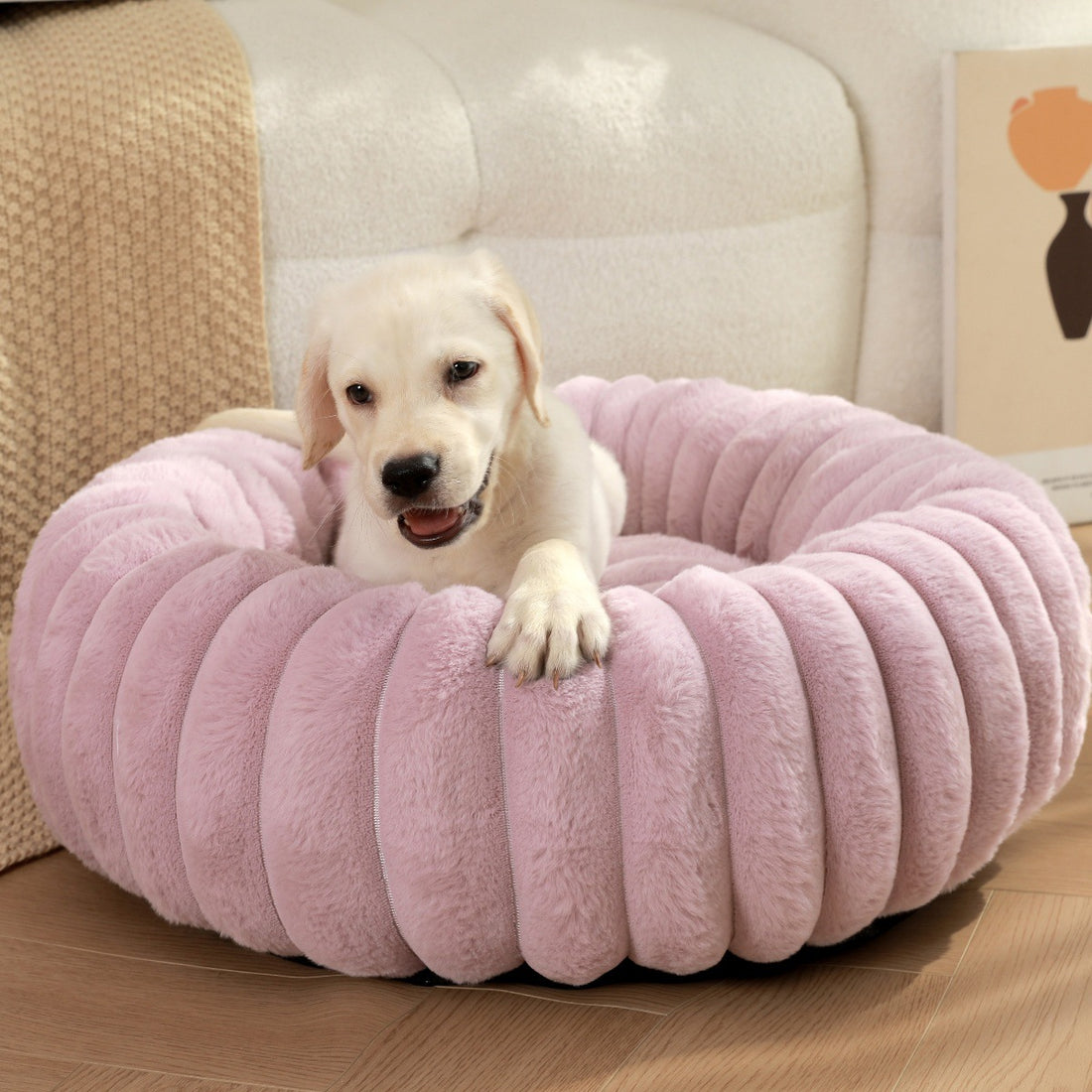 High-Weight Plush Pet Nest for Cats and Dogs