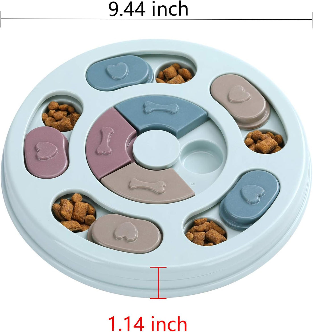 Dog Puzzle Feeder Toy for Mental Enrichment