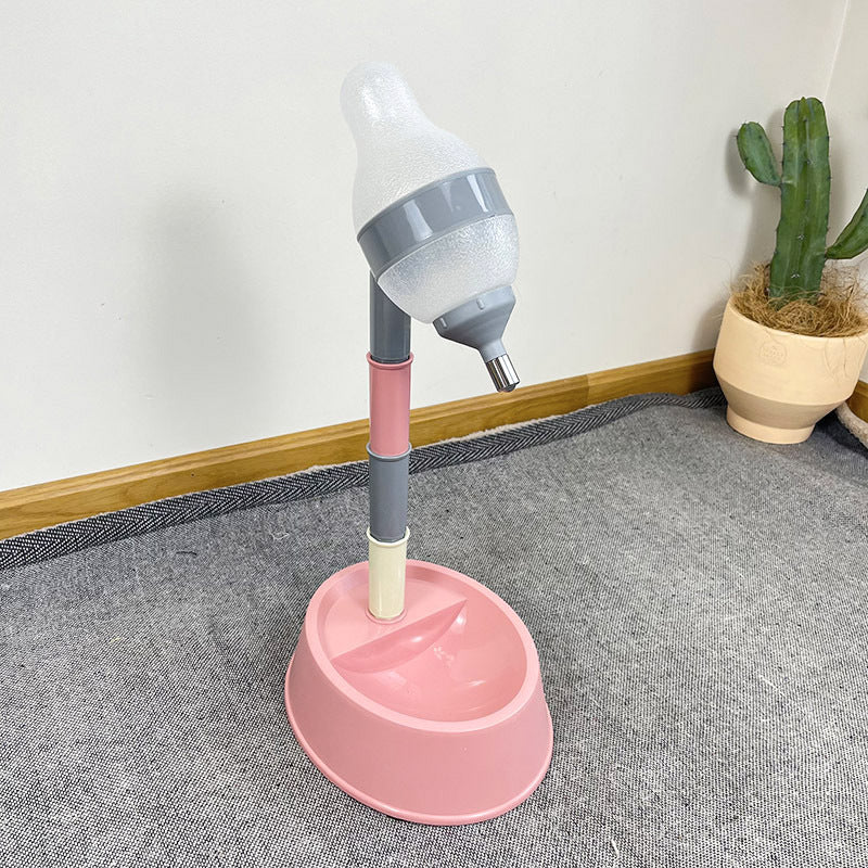 Automatic Adjustable Height Pet Water Dispenser for Cats and Dogs