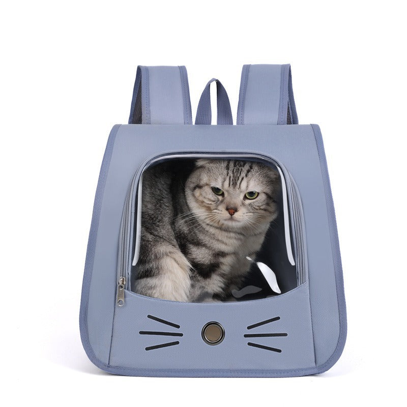 Breathable Pet Carrier Backpack for Cats and Small Dogs