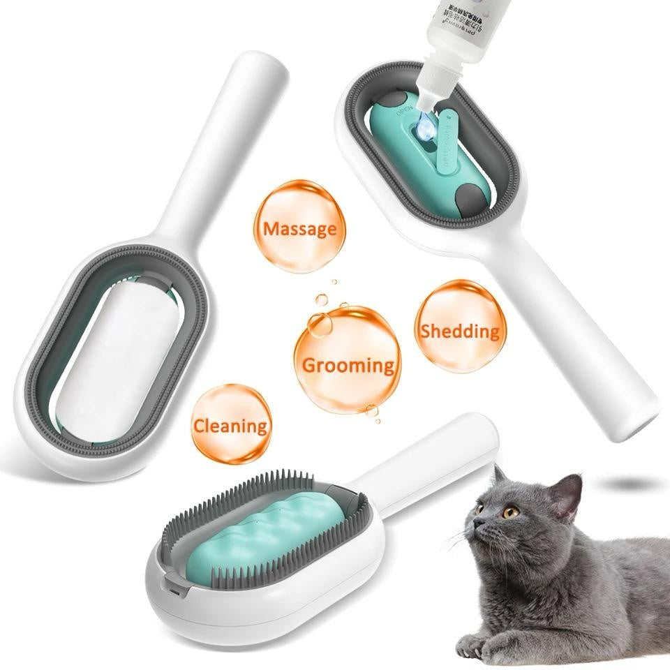 Dematting Pet Brush and Comb for Cats and Dogs
