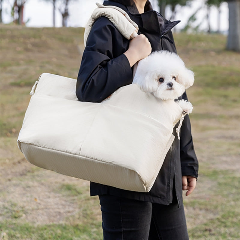 Adjustable Pet Car Seat Carrier for Small Dogs and Cats