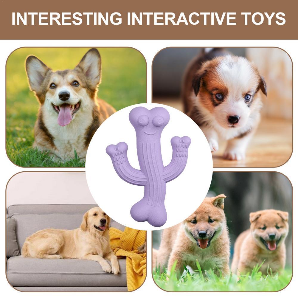 Ultra-Durable Cactus Dog Chew Toy