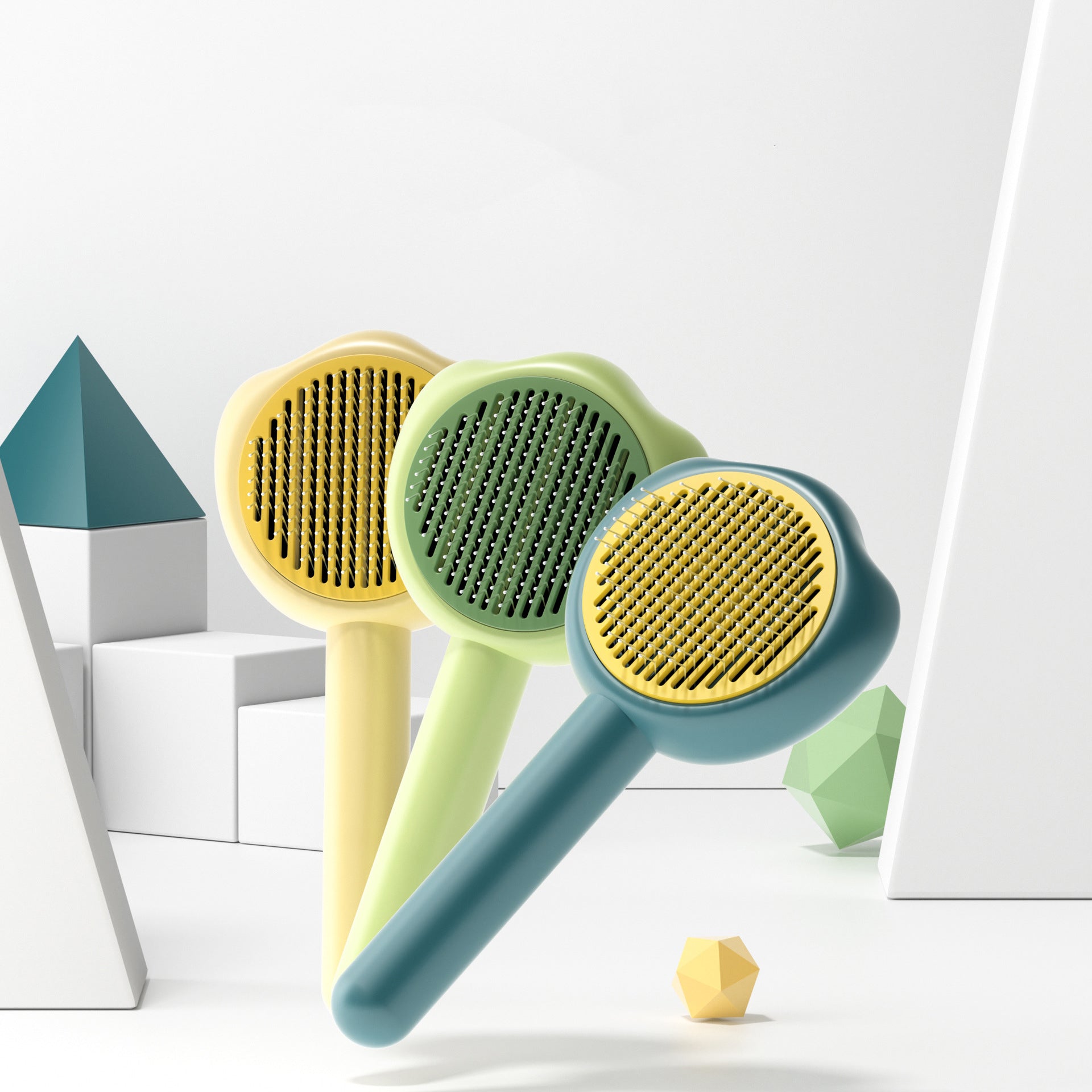Self-Cleaning Pet Grooming Comb for Cats